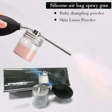 Noverlife Precision Hair Spray Bottle for All Powder Types