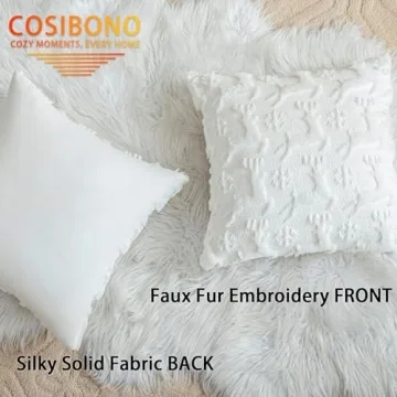 COZY COSIBONO Christmas Reindeer Pillow Covers Set