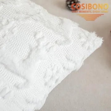 COZY COSIBONO Christmas Reindeer Pillow Covers Set