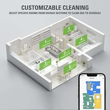 Greenworks Robot Vacuum GRV-3011 with Smart Navigation