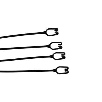 Replacement 4 Strand Plastic Hangers for 12" Hanging Baskets - Set of 5 (Brown)