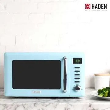 Haden Compact Microwave Oven - Stylish & Efficient 0.7 Cu Ft