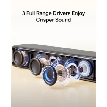 ULTIMEA 5.1ch Sound Bar - Surround Sound for TV