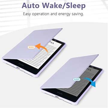 COO Case for 6.8” Kindle Paperwhite Premium Lightweight PU Leather Book Cover with Auto Wake/Sleep for Kindle Paperwhite 11th Generation 6.8" 2021 Released