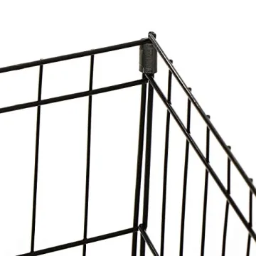 Durable Foldable Metal Pet Playpen for Small Animals