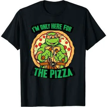 TMNT Pizza Party T-Shirt for Teenage Mutant Ninja Turtles Fans