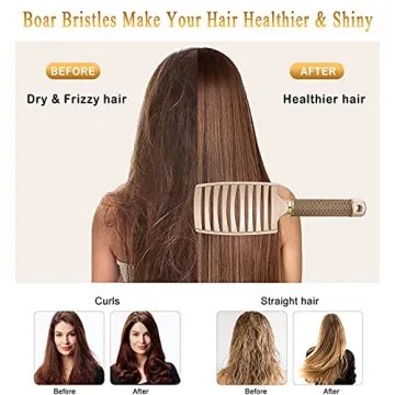 KTKUDY Detangling Brush for Pain-Free Knot Removal