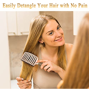 KTKUDY Detangling Brush for Pain-Free Knot Removal