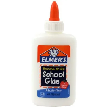 Elmer's Washable No-Run School Glue, 4 oz, 3 Pack
