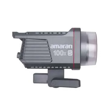 Amaran 100x Upgrade,amaran 100xs Bi-Color LED Video Light 130W 2700-6500k Bluetooth App Control 9 Built-in Lighting Effects DC/AC Power Supply Ultra Silent Fan