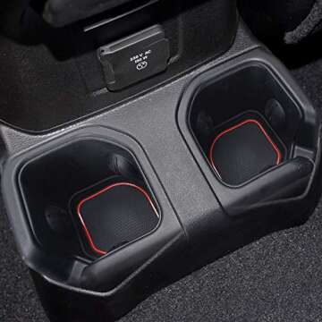 Auovo Cup Holder Inserts for Jeep Wranglers & Gladiators