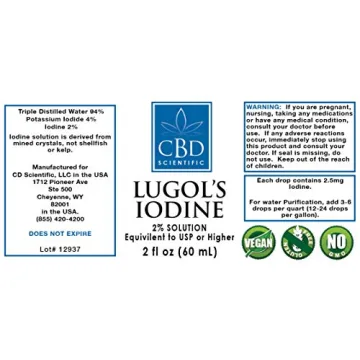 Shop Lugols Iodine 2% for Thyroid Support and Wellness