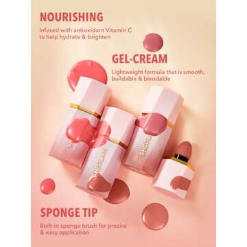 SHEGLAM Color Bloom Liquid Blush Makeup for Cheeks