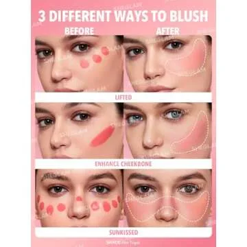 SHEGLAM Color Bloom Liquid Blush Makeup for Cheeks