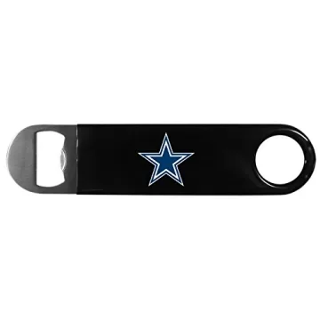 Siskiyou Fan Shop Dallas Cowboys Long Neck Bottle Opener - Extra Long, Black for Ultimate Fan Experi...