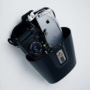 SAFEGO Portable Indoor/Outdoor Lock Box Safe with Key and Combination Access (Black)