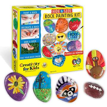 Creative Rock Painting Kit for Kids and Adults
