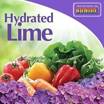 Bonide (BND978) - Hydrated Lime Granules, Garden Lime to Raise Soil pH (5 lb.)