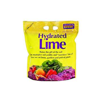 Bonide (BND978) - Hydrated Lime Granules, Garden Lime to Raise Soil pH (5 lb.)