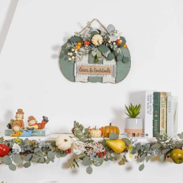 Valery Madelyn Pumpkin Fall Sign for Home Decor