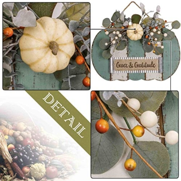 Valery Madelyn Pumpkin Fall Sign for Home Decor