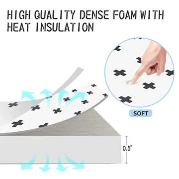 Yay Mats Stylish Baby Play Mat for Safe Play Spaces