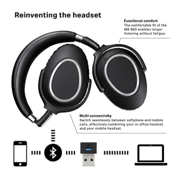 Sennheiser MB 660 MS Wireless Dual Connectivity Headset