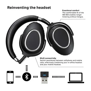 Sennheiser MB 660 MS Wireless Dual Connectivity Headset
