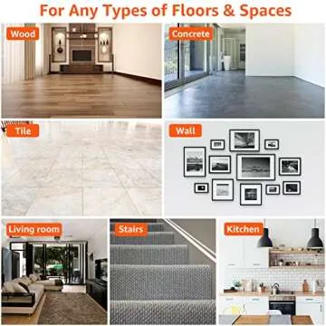 ZONGOOL 16 PCS Non-Slip Rug Tape for All Floors