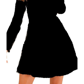 Milumia Women's Tunic in Black for Effortless Style