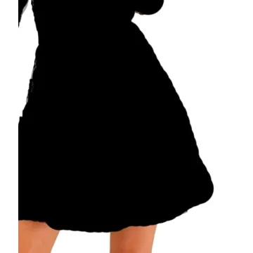 Milumia Women's Tunic in Black for Effortless Style