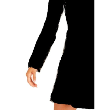 Milumia Women's Tunic in Black for Effortless Style