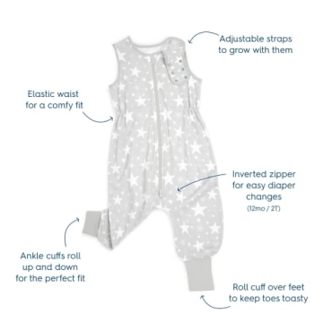 HALO Sleepsack Toddler Sleeping Bag for Cozy Nights