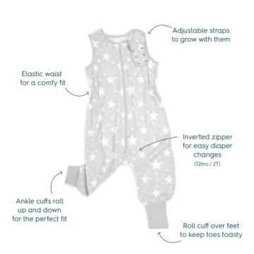 HALO Sleepsack Toddler Sleeping Bag for Cozy Nights