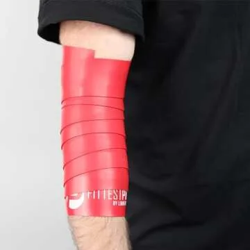 Limm Muscle Compression Floss Bands - Tack and Flossing Bands for Mobility, Fitness, and Recovery - Best for Athletes, Therapy and Injury - Set A: Includes 2 Levels of Compression and Travel Pouch