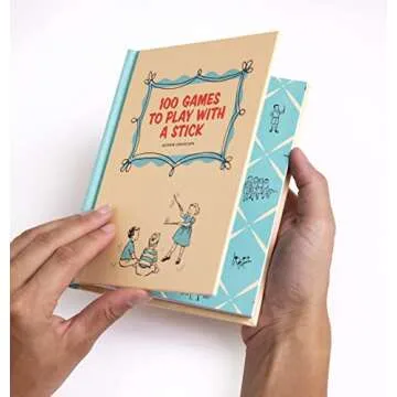 100 Games to Play with a Stick - A Hilarious Parody Book & Gag Gift