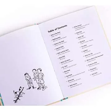 100 Games to Play with a Stick Hilarious Gag Gift