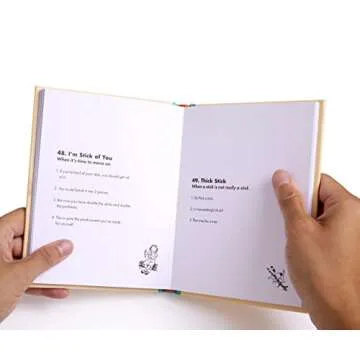 100 Games to Play with a Stick Hilarious Gag Gift