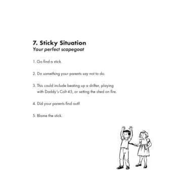 100 Games to Play with a Stick Hilarious Gag Gift