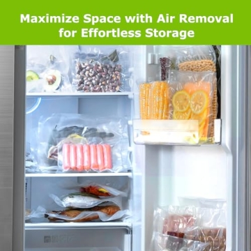 Vacuum Sealer Rolls 6 Pack - 11" & 8" BPA Free Bags