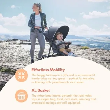 Hauck Runner 2 Jogging Stroller - Compact & Durable