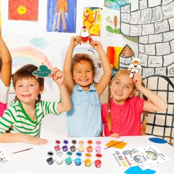 GEECOZYLIFE Kids Valentine's Day Craft Kits - 28 Pack