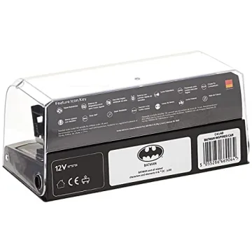 Scalextric DC Comics Batman's Batmobile 1:32 Limited Edition Slot Race Car C4140 Black, Grey
