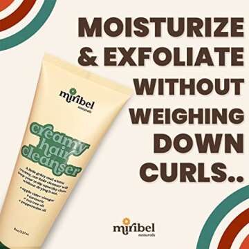 Miribel Naturals Creamy Hair Cleanser for Moisture and Care