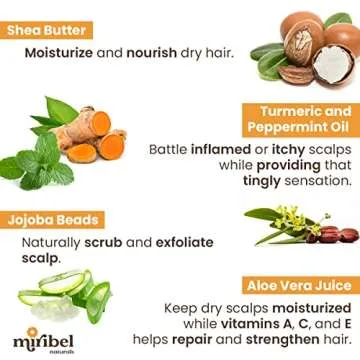 Miribel Naturals Creamy Hair Cleanser for Moisture and Care