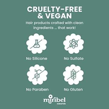 Miribel Naturals Creamy Hair Cleanser for Moisture and Care