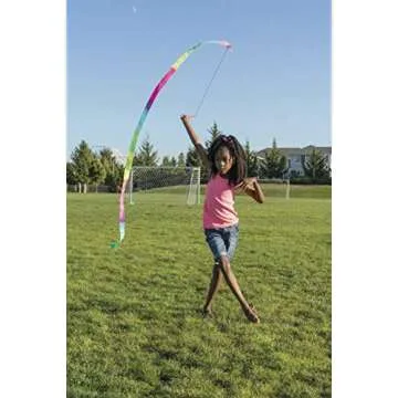 Playground Classics Rainbow Stunt Streamer Outdoor Toy for Kids