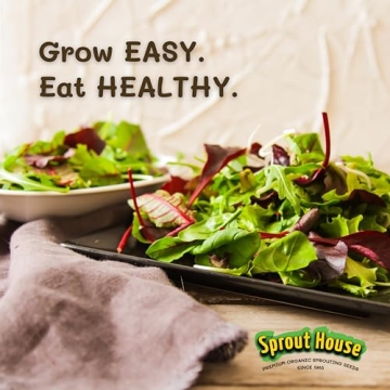 Sprout House 12 Organic Non GMO Sprouting Seed Mixes