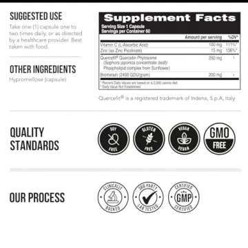 Quercetin Complete 50X Higher Absorption Clinically Proven