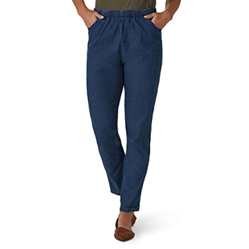 Chic Classic Collection Women's Denim Pull-On Leggings - Size 12